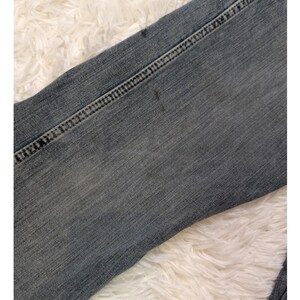 Vintage Y2K Wrangler Retro Slim Straight Jeans Light Wash Denim 30x29 image 10