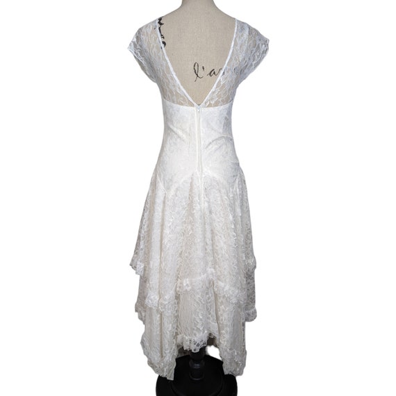 Frederick's of Hollywood Vintage 80s Lace Dress W… - image 2