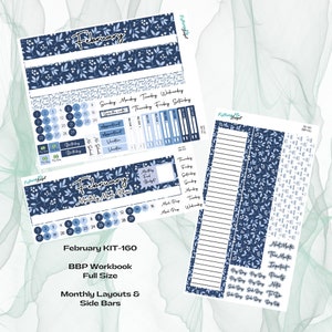 BEP Workbook - Februar KIT-160 - Winter Wonderland - Monatliches und Budget Kit