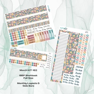 Quaderno di lavoro BBP - Marzo KIT-162 - Coniglietto pasquale - Kit mensile e di budget