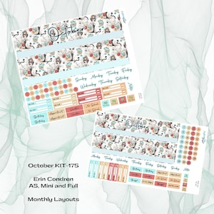 Erin Condren - October KIT-175 Monthly Kit - Halloween