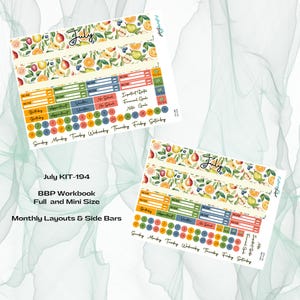 BEP Workbook - Juli KIT-194 - Fruchtiger Sommer - Monats- und Budget-Kit