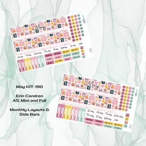 Erin Condren - Kit mensuel May KIT-190 - Fête des mères préférée
