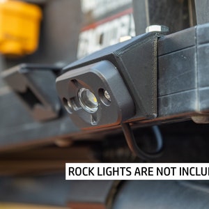 Harbor Freight/Roadshock Angled Light Mount & camp light for Front Runner Slimline 2 Roof Rack