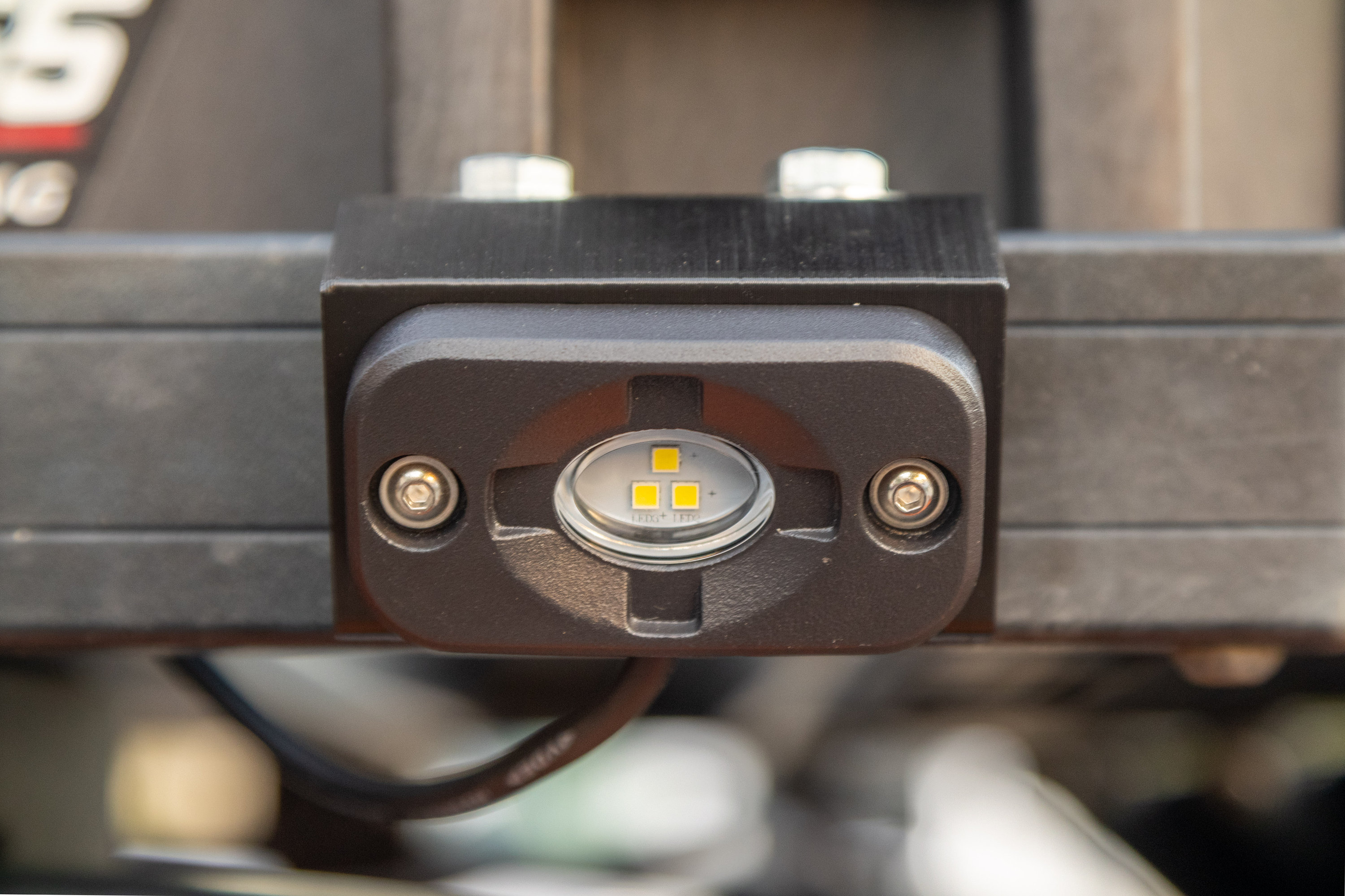 Harbor Freight/roadshock Angled Light Mount & Camp Light for Front