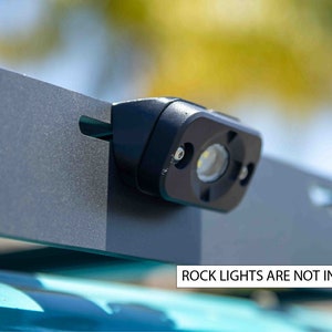 Harbor Freight/Roadshock angled camp light mount "Universal" fitment & prinsu, sherpa and other flat roof racks