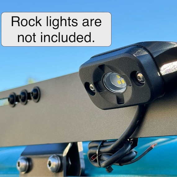 Harbor Freight roadshock Angled Rock Light Camp Light Mounts for Prinsu Sherpa 1010 Extrusion Roof Racks Etsy UK