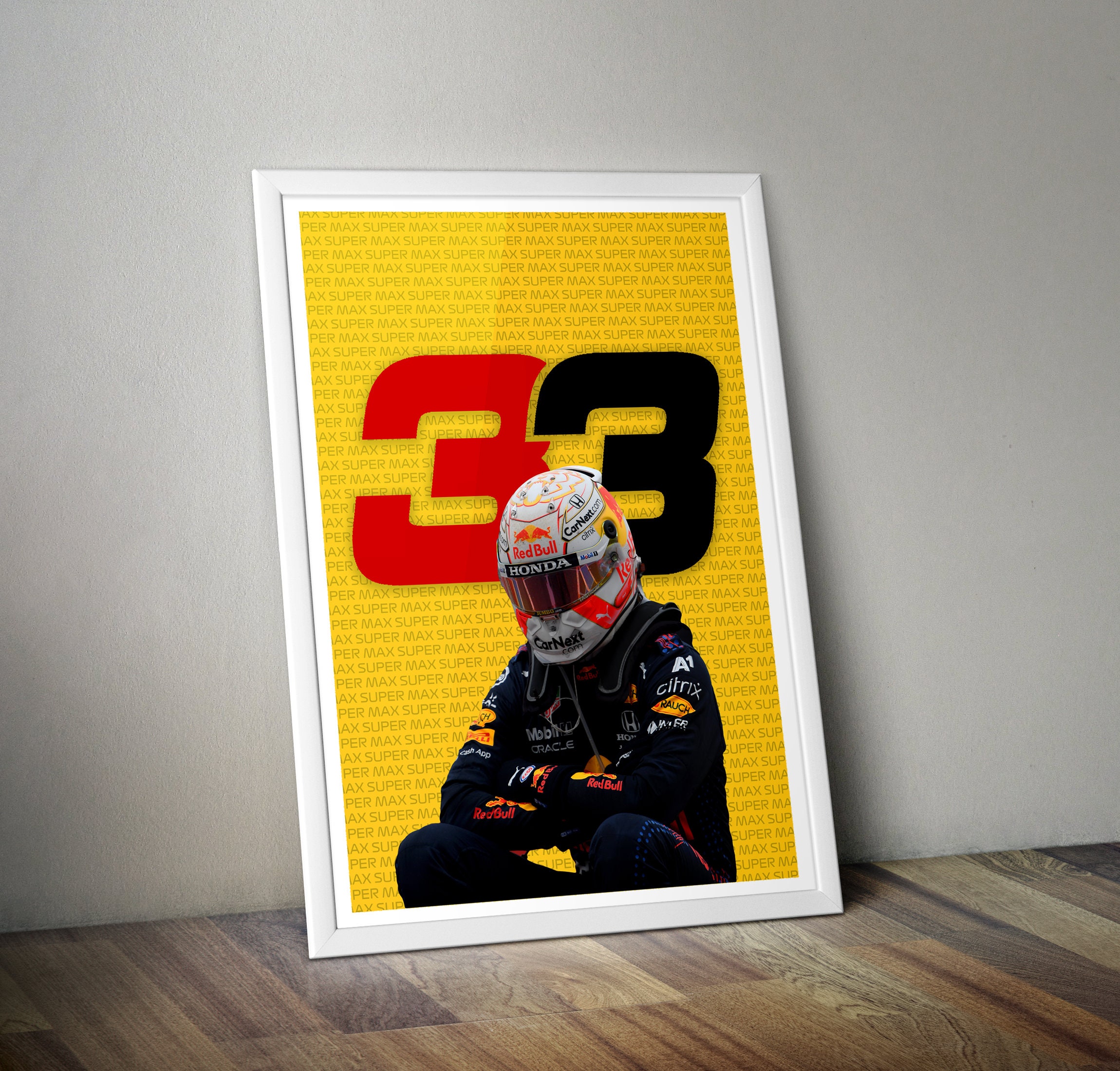 Max Verstappen - Stampe d'arte, Statuette