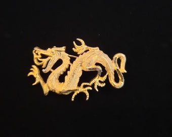 dragon brooch pin