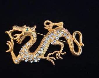 dragon brooch pin