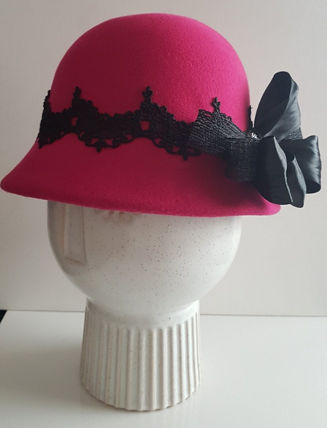 Cloche Hat by Alexander & Hallat New Hand Made Women main image 4