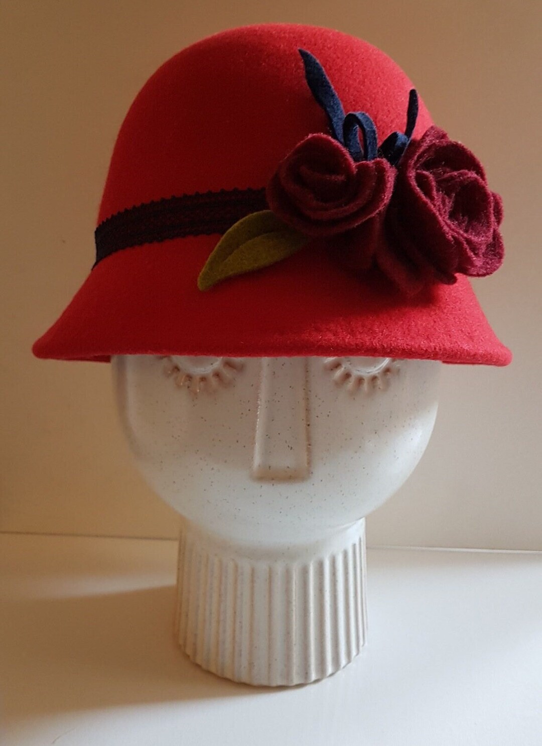 Cloche Hat by Alexander & Hallat New Hand Made Women main image 3