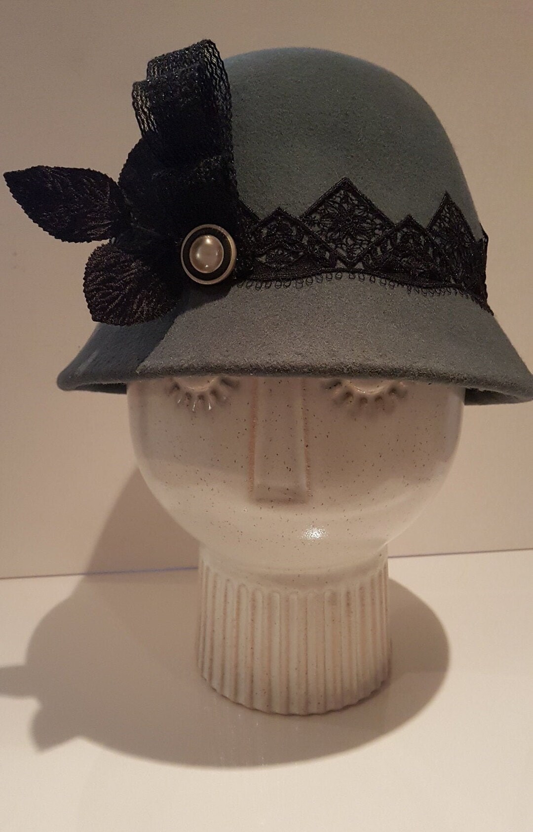 Cloche Hat by Alexander & Hallat New Hand Made Women main image 2