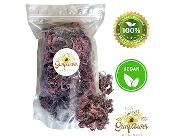 Purple Raw Sea Moss | Saint Lucia Sea Moss | 100% Natural Organic Vegan - Bulk