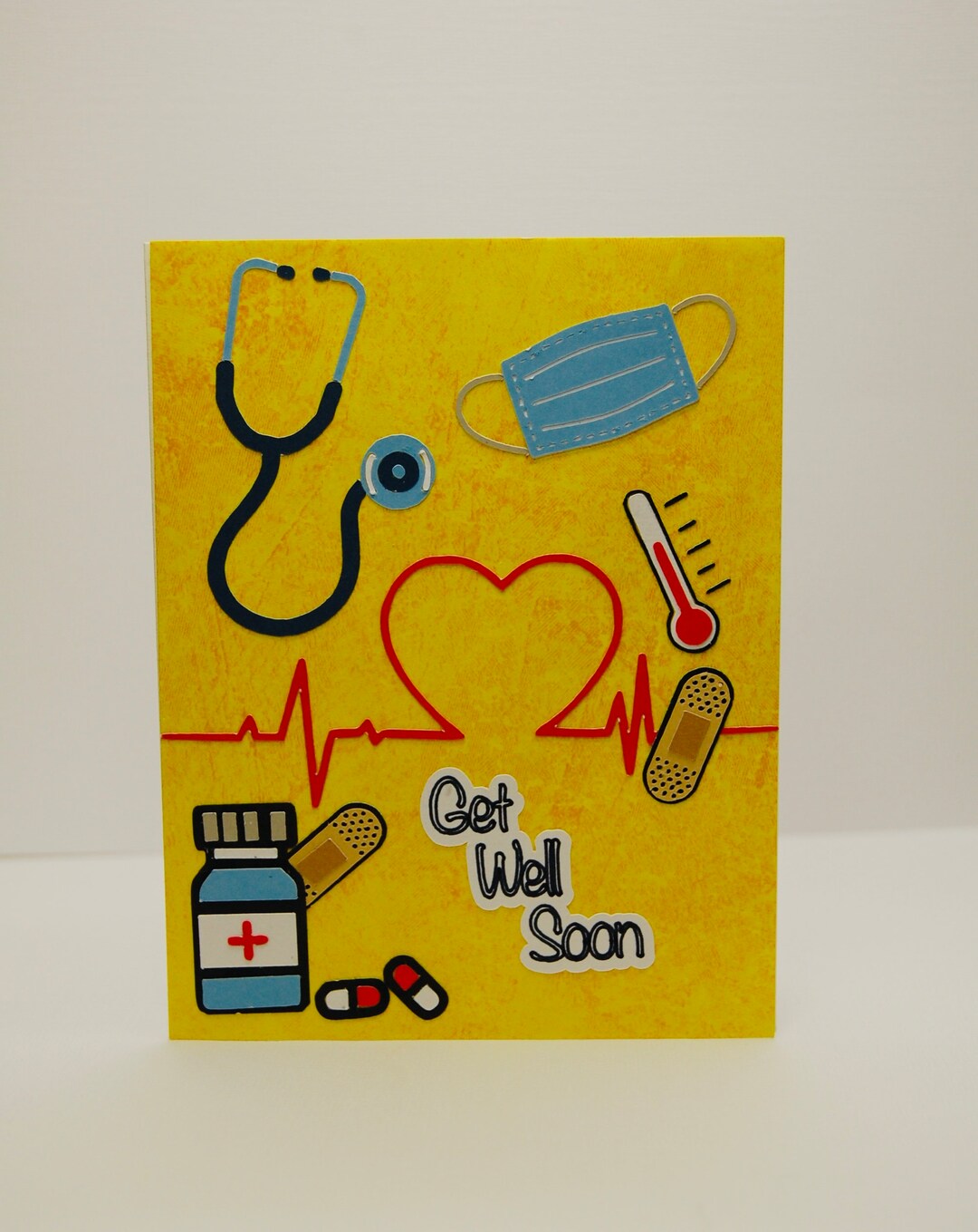 Get Well Soon Medical Card Etsy