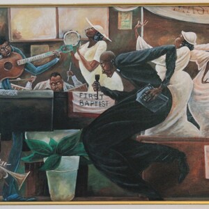 expressionist black Baptist worship music