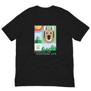 Shepherd Unisex t-shirt  | Unisex Dog Shirt | Cute Dog Shirt | Dog Owners Gifts | Cute Puppy Shirt | Shepherd Lovers | Christmas Gift | Dogs