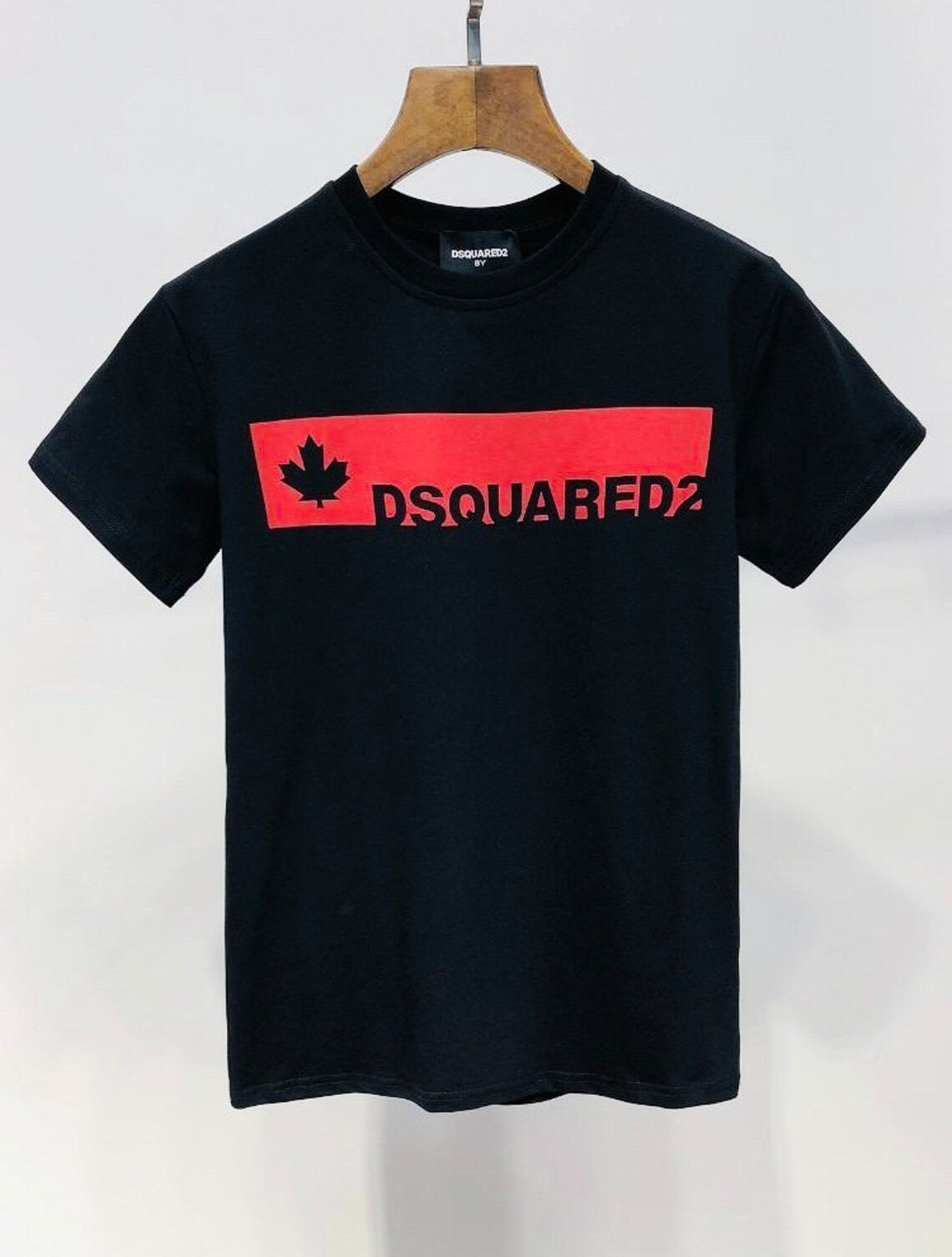 Men's Dsquared2 Black Leaf Icon Crew Neck T-shirts S/M/L/XL - Etsy UK