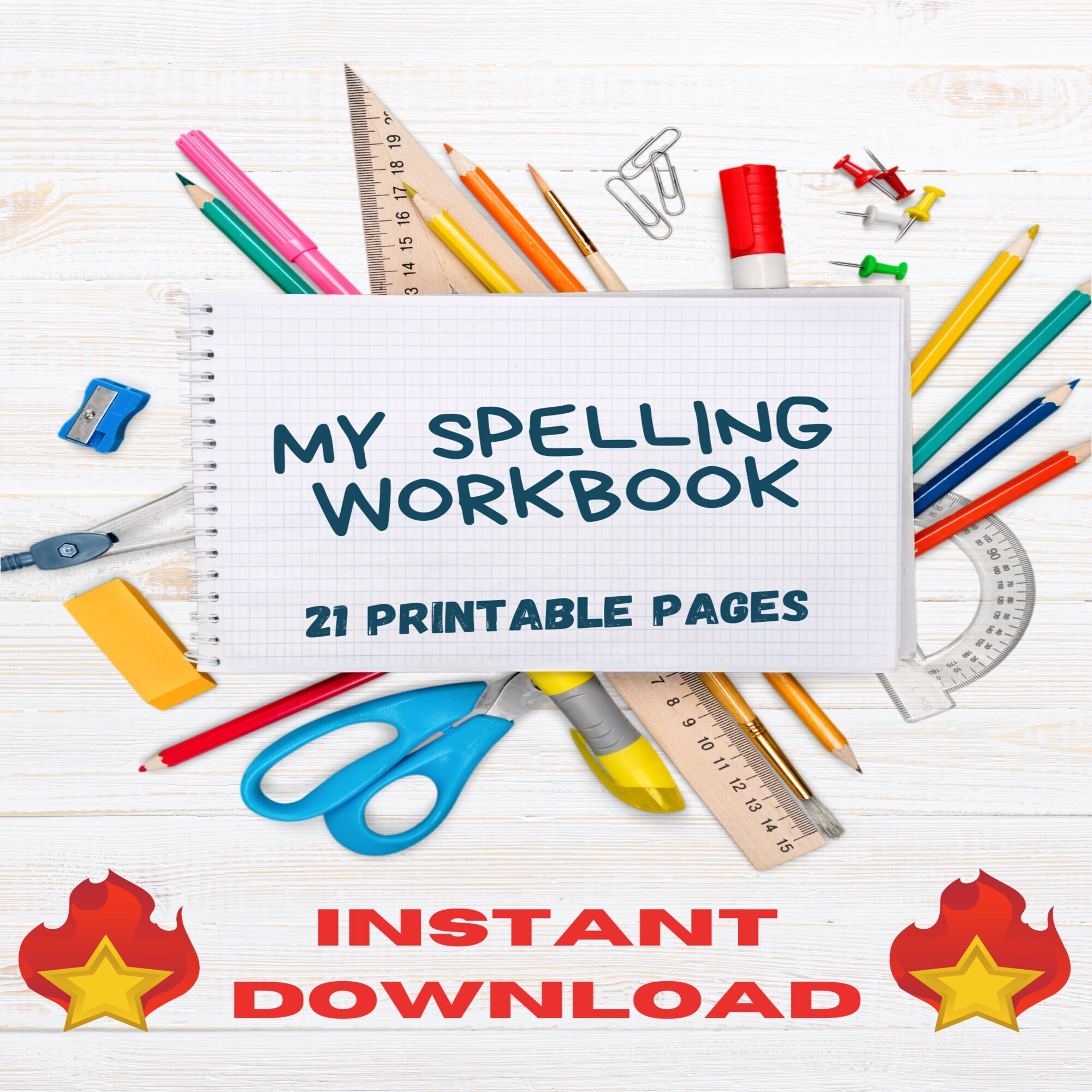printable spelling worksheets pdf pages phonics worksheets etsy india