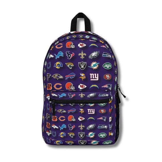 NFL Sports Teams 3D Apparel Backpacks Football Brand New Fashion Etsy