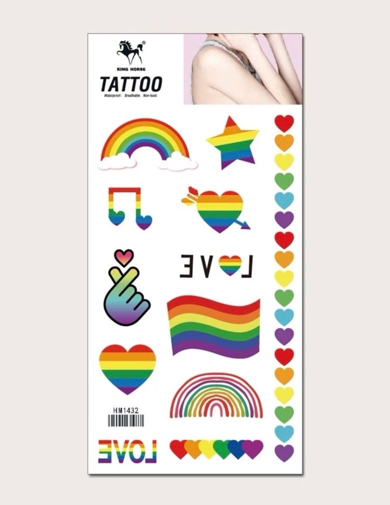 Buy Lgbt Pride Tattoos Online In India  Etsy India