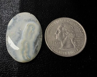 Solar Quartz Cabochon, Natural White Solar Quartz, Solar Quartz Gemstone, Solar Quartz Crystal