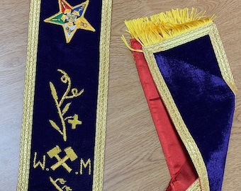 Worthy Matron Sash