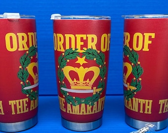 Amaranth Stainless Steel Tumbler- PRICE DROP