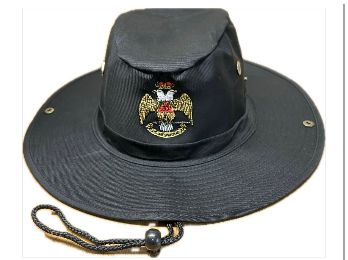 Headfield Mason Garments Sneakers 33rd Wings Down Masonic Boonie Hat