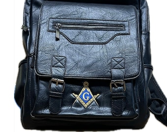 Masonic Blue Emblem Backpack