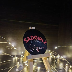 SADGIRLZ Japanese sticker!
