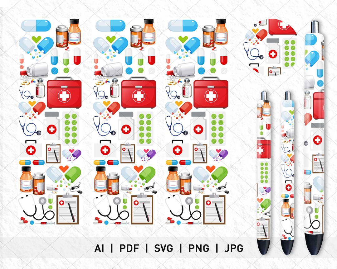 Pharmacy Pen Wrap Epoxy Pen Wraps Pen Wrap Png Glitter Pen Wraps