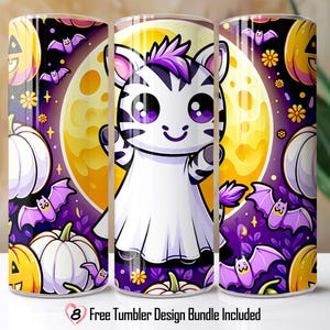 Zebra Tumbler Wrap PNG | 20oz Skinny Tumbler Design | Sublimation Tumbler | 20 Oz Zebra Tumbler | Animal Tumbler Wrap | Cute Zebra Tumbler