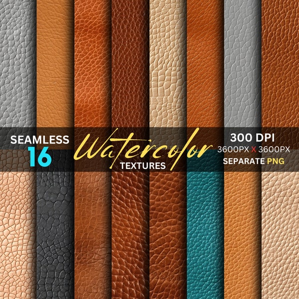 Leather Texture Digital Paper Seamless Pattern Designs Scrapbook Papers Junk Journal Digital Paper PNG Seamless Leather Texture Background