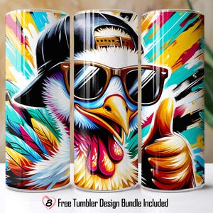 Thanksgiving Turkey Tumbler Wrap: 20oz Sublimation Design (Digital Download)