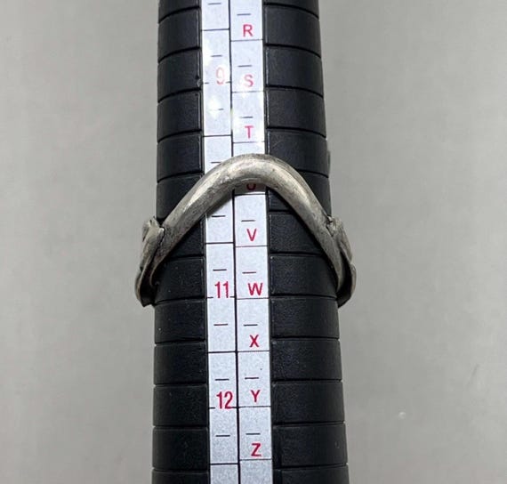 unique solid silver Vintage Silver turquoise ston… - image 5