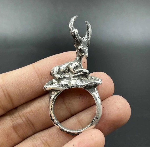 Wonderful Ancient Beautiful solid Silver Roman Ri… - image 1