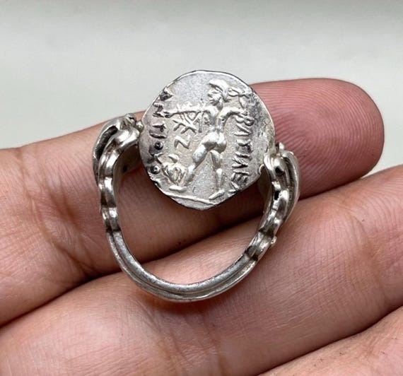 2000+ Years Old Ancient Roman Solid Silver Coin r… - image 7