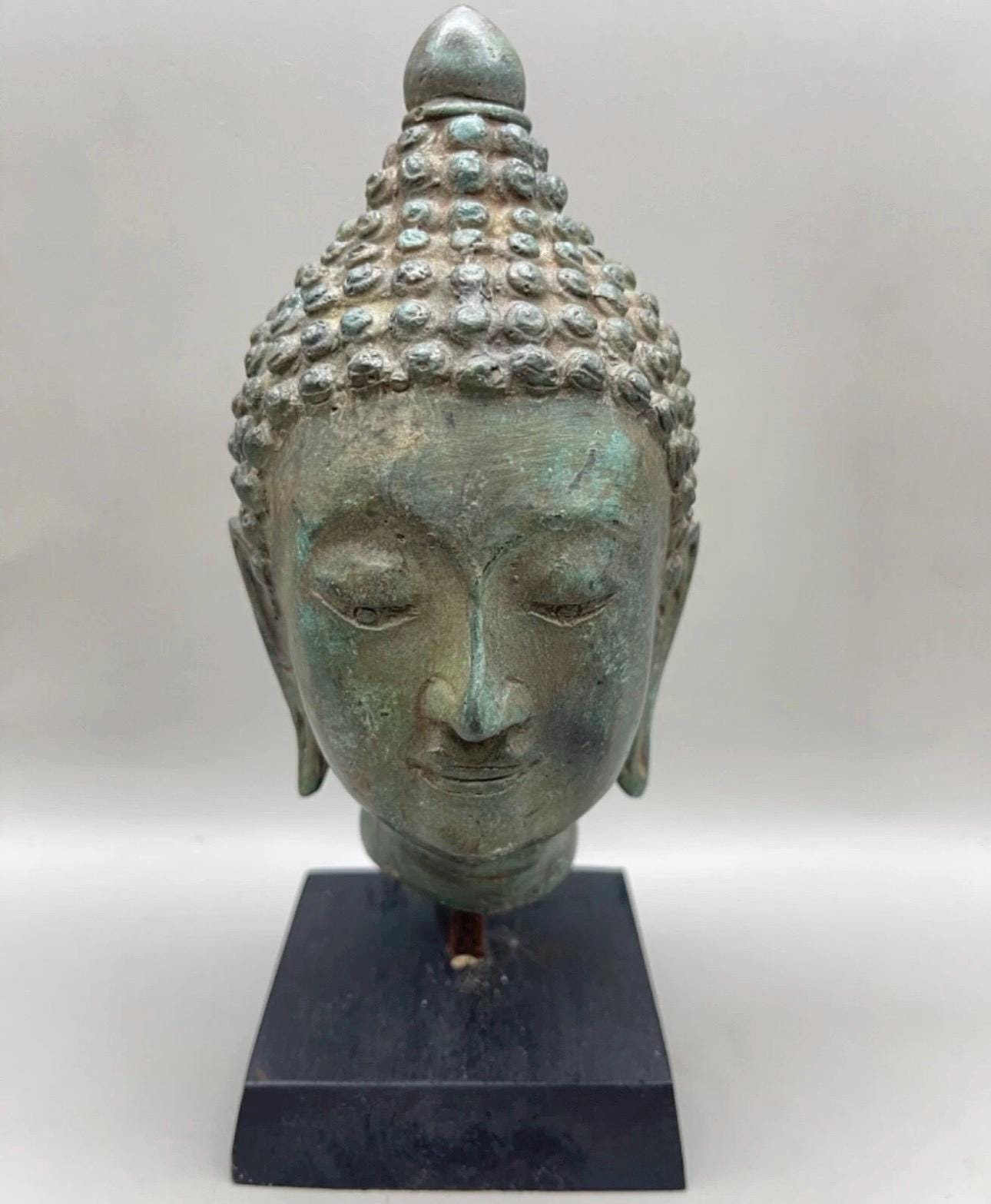 パキスタン購入 ガンダーラ様式 青銅仏 豆仏 念持仏 18g 博物館品質の古代ガンダーラ青銅のユニークな仏頭 - Etsy 日本