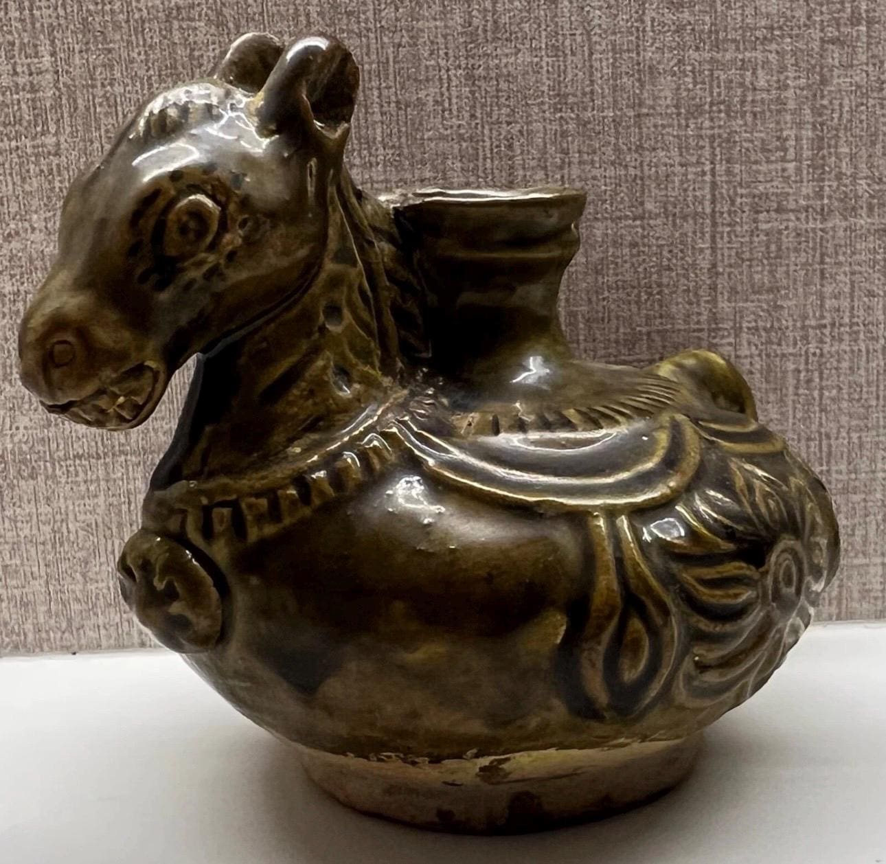 Ancient Near Eastern Horse Glazed Terra Cotta Figure - Etsy