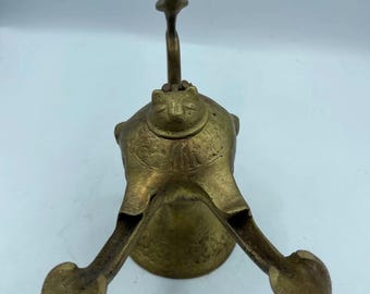 Museum Quality Rare Ancient Roman Bronze Oil Lamp