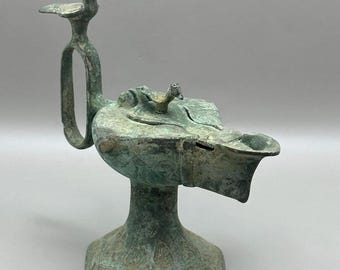 古代ローマのテラコッタ製オイルランプ - 西暦100～300年頃 - Etsy 日本
