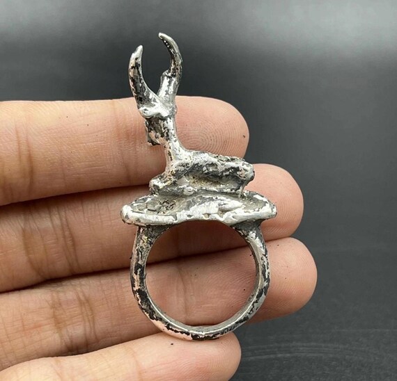 Wonderful Ancient Beautiful solid Silver Roman Ri… - image 6