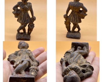 ancient roman bronze figurine of Diana the huntress rare