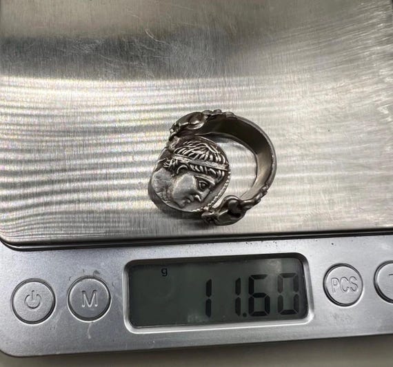 2000+ Years Old Ancient Roman Solid Silver Coin r… - image 8