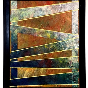 Geometric Abstract Art Piece