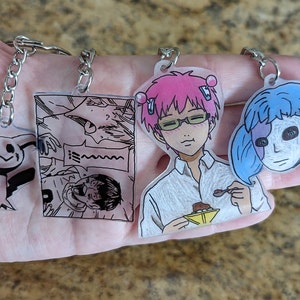 Custom Anime/Video Game Keychain | Handmade