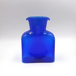 レア フランス ブロカント ファーマシー ボトル コバルト ブルー 壁掛け 花瓶 Blenko cobalt vase - Etsy 日本