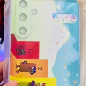 Maglietta personalizzata/custodia per telefono. Maglietta Numberblocks, Big Tum, Squarey, Maglietta Gingerbread Man