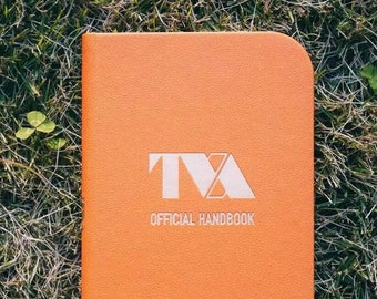 TVA Official Handbook, TVA Guidebook Hardcover (1st edition) a fan-made replica of the Time Variance Authority Handbook